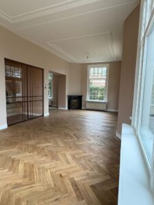 Binnenschilderwerk monumentale woning Apeldoorn